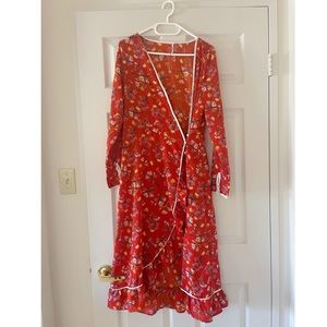 Free People Printed Kimono